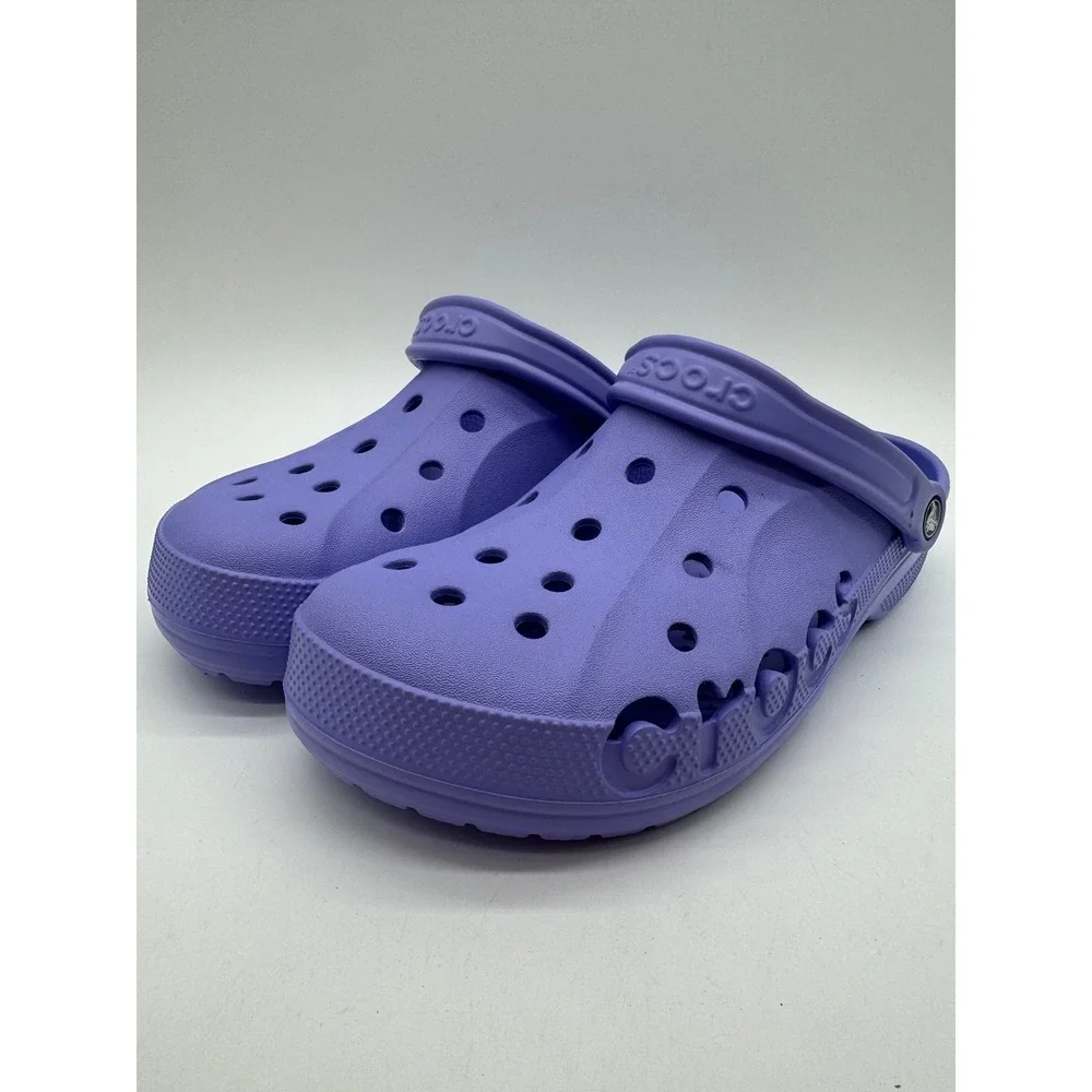 Crocs Classic Clog Purple Slip On Unisex Clogs Men's 12 Women's 14